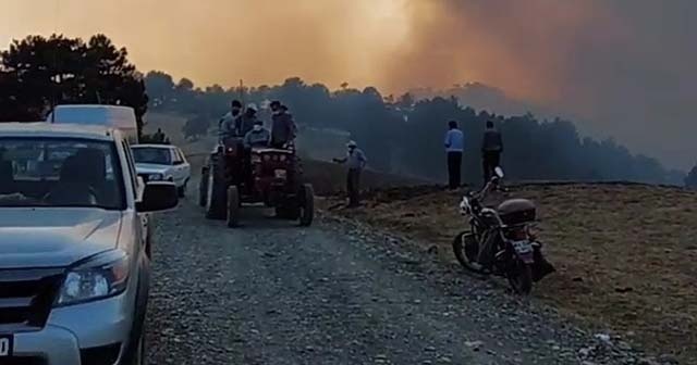 Çorum’daki orman yangını kontrol altına alındı