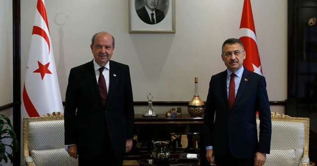 Cumhurbaşkanı Yardımcısı Oktay, KKTC Başbakanı Tatar ile görüşecek
