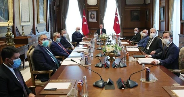 Cumhurbaşkanlığı Yüksek İstişare Kurulu Erdoğan başkanlığında toplandı