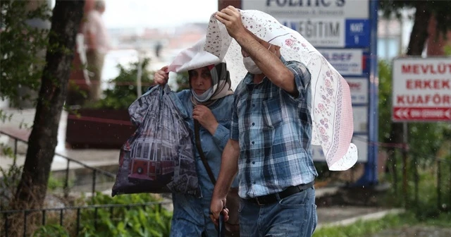 Doğu’da hava sıcaklığı düşüyor, kuvvetli sağanak bekleniyor