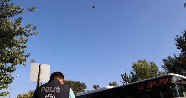 Drone tespit etti, polis cezayı kesti