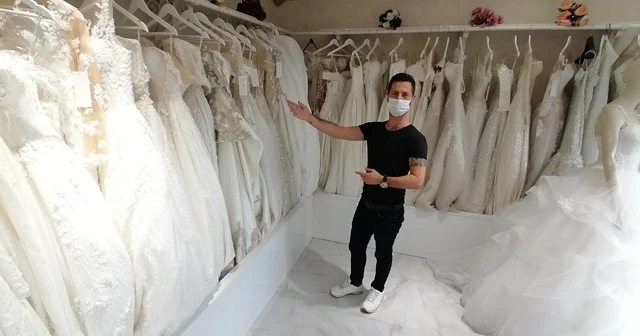 Düğünler iptal oldu, gelinlikler elde kaldı