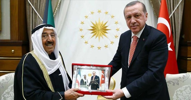 Erdoğan&#039;dan Kuveyt Emiri Sabah el-Ahmed el-Cabir es-Sabah için taziye mesajı