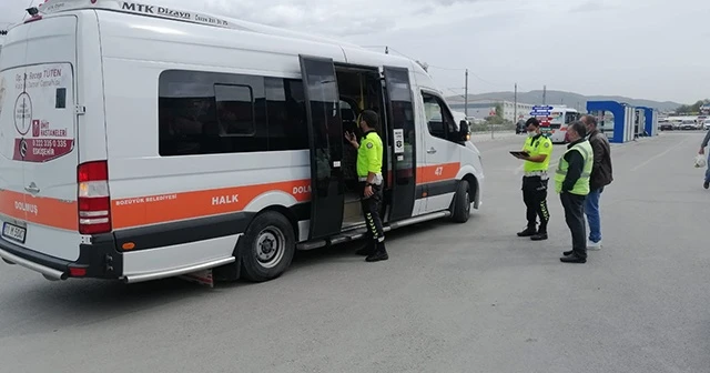 Fazla yolcu taşıyan toplu taşıma aracı şoförlerine ceza yağdı