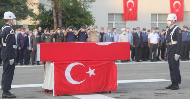 Giresun’daki selde şehit olan askerin cenazesi memleketine uğurlandı