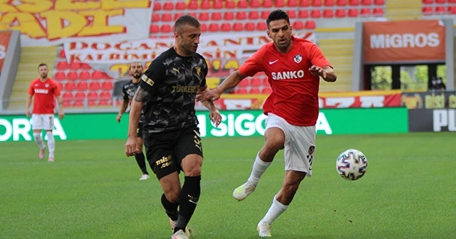 Göztepe sahasında Gaziantep FK ile berabere kaldı