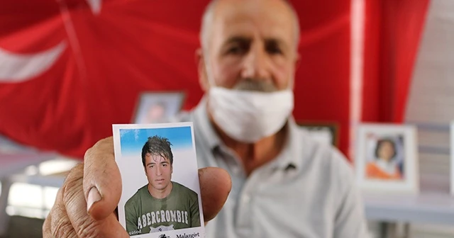 HDP önündeki evlat nöbeti eylemine bir aile daha katıldı