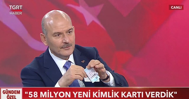 İçişleri Bakanı Soylu: Ehliyet ve kimlik ikisi bir arada oluyor