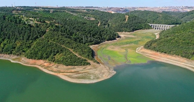 İstanbul&#039;un barajlarındaki su seviyesi yüzde 40&#039;ın altına indi