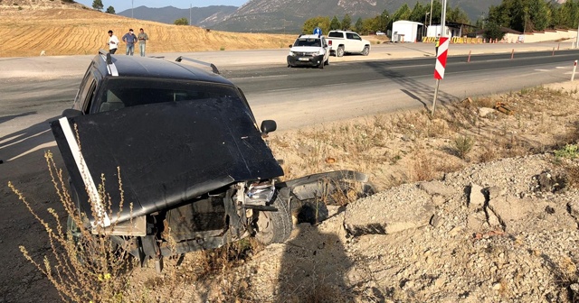 Karabük&#039;te trafik kazası: 2 yaralı