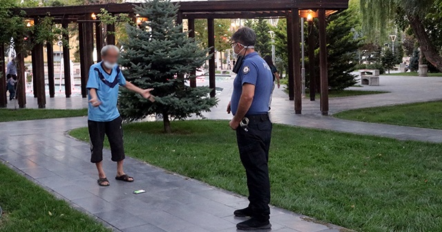 Karantinayı ihlal eden kişi polis denetiminde yakalandı