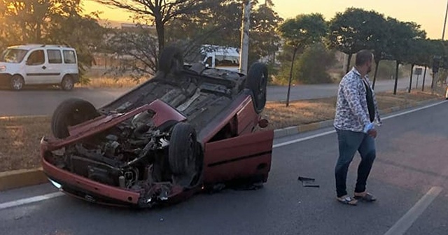 Kırıkkale&#039;de trafik kazası: 2 yaralı