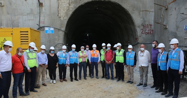 Kocaeli ile İstanbul’u birleştirecek metro hattında çalışmalar tüm hızıyla sürüyor