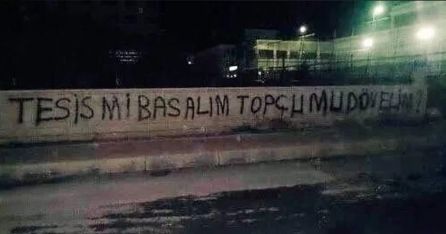 Kocaelispor'da taraftarlar tesisi bastı