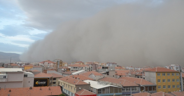 Konya’da dev toz bulutu