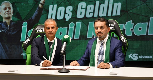 Konyaspor, İsmail Kartal ile sözleşme imzaladı