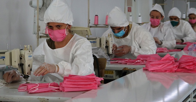 Korona virüsü öldüren maskede seri üretime geçildi