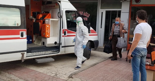 Kovid-19 testi pozitif olan kişi uygulamada yakalandı