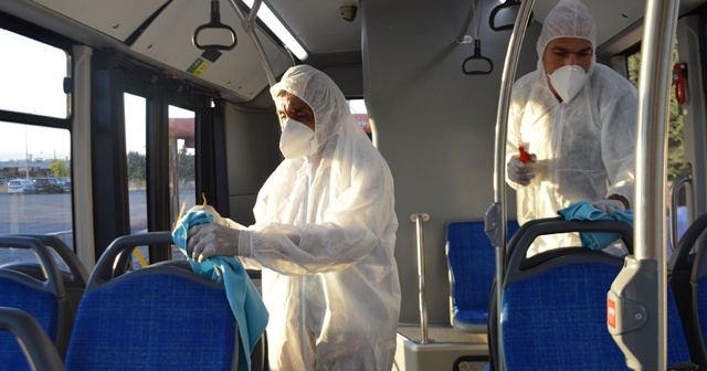 Malatya’da okullar açıldı dezenfekte çalışmaları yoğunlaştı