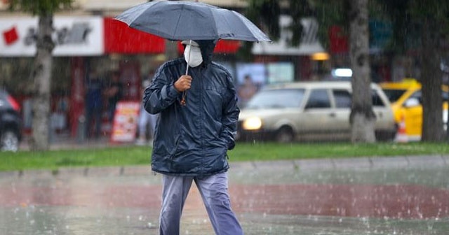 Meteorolojiden kuvvetli yağış ve rüzgar uyarısı