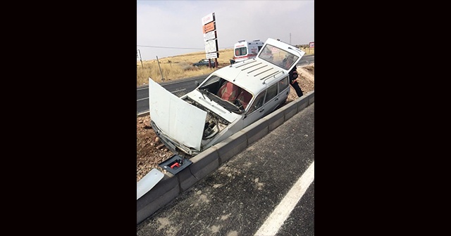 Midyat’ta trafik kazası: 2 yaralı