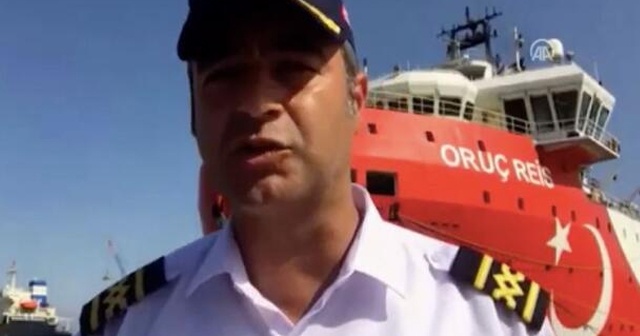 MTA Oruç Reis gemisinin kaptanı Cankat Uzşen&#039;den çarpıcı açıklamalar