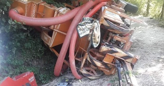 Ordu'da traktör devrildi: 1 ölü