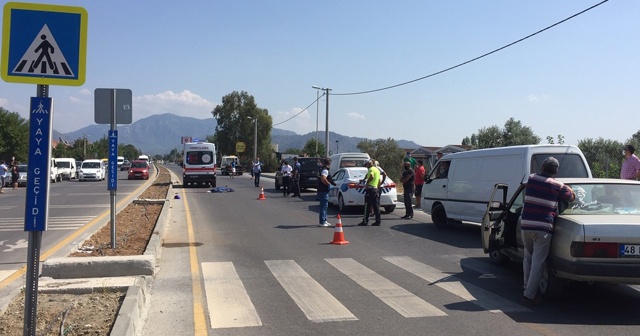 Ortaca&#039;da trafik kazası: 1 ölü