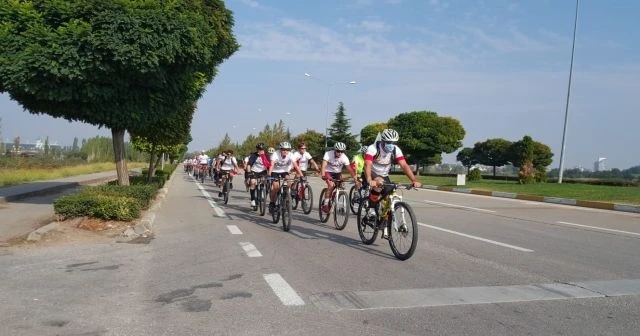 Pedallar spor haftası için çevrildi