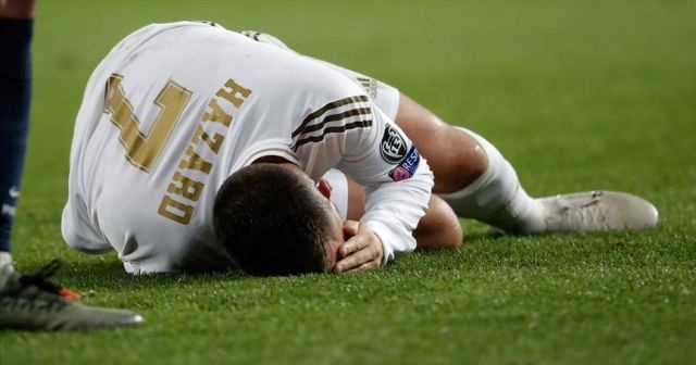 Real Madrid&#039;de Eden Hazard sakatlandı