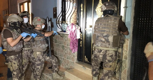 Şafak vakti dev uyuşturucu operasyonu