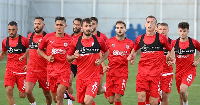 Sivasspor'da Erzurumspor mesaisi başladı