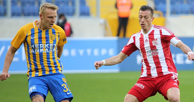 Sivasspor ile MKE Ankaragücü 18. randevuda