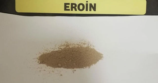 Şüpheli şahıstan eroin ele geçirildi