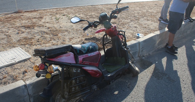 Tekirdağ’da elektrikli motosiklet ile otomobil çarpıştı: 1 yaralı