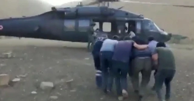 Yaylada rahatsızlandı, askeri helikopter hastaneye yetiştirdi