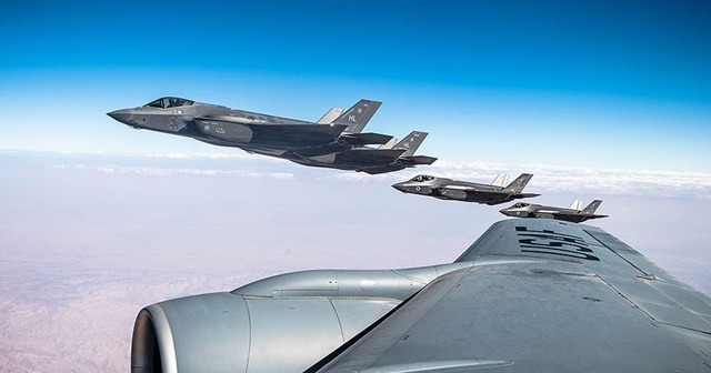 ABD Merkez Kuvvetler Komutanlığından İsrail semalarında F-35 tatbikatı