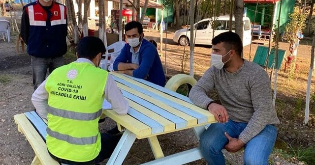 Ağrı'da karantina ihlaline 9 bin 450 lira para cezası