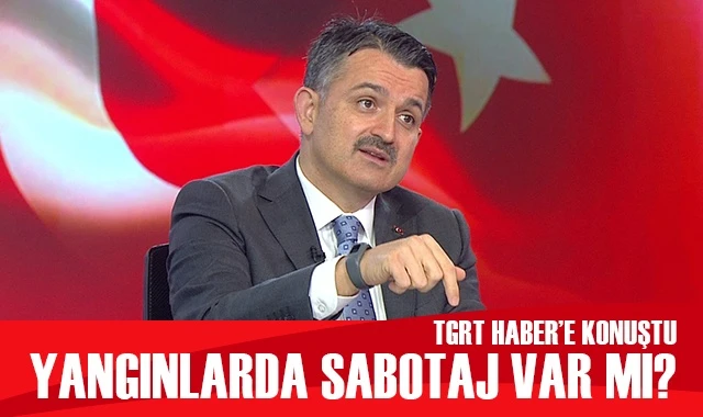 Bakan Pakdemirli TGRT Haber'de soruları cevapladı
