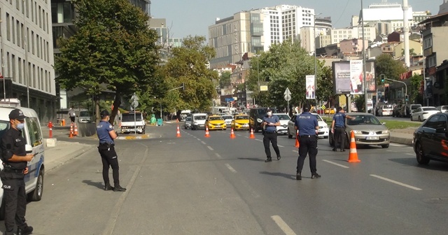 Beyoğlu’nda 40 ekip ve 100 personelle huzur uygulaması