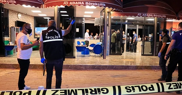 Börekçiye silahlı saldırı