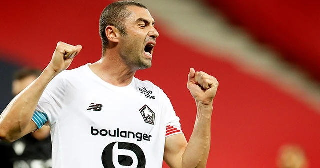 Burak Yılmaz, Lille'e 1 puanı kazandırdı