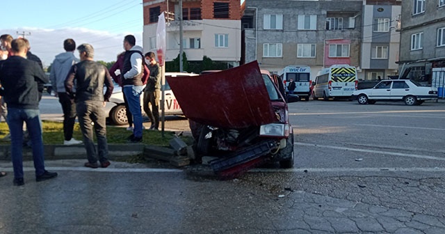 Bursa’da kaza göz göre göre geldi