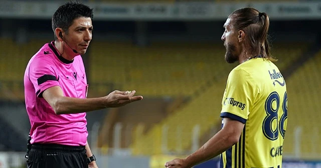 Caner Erkin’den hakeme tepki