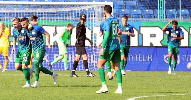 Çaykur Rizespor 3 puanı 5 golle aldı