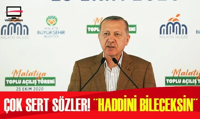 Cumhurbaşkanı Erdoğan&#039;dan çok sert tepki