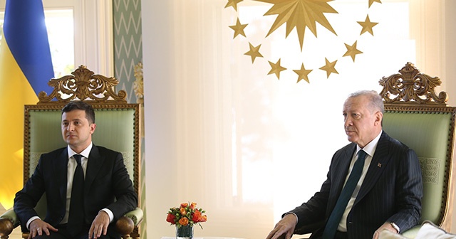 Cumhurbaşkanı Erdoğan, Zelenski ile bir araya geldi
