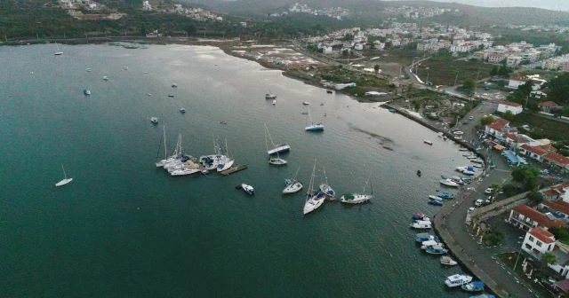 Depremin ana üstü havadan görüntülendi