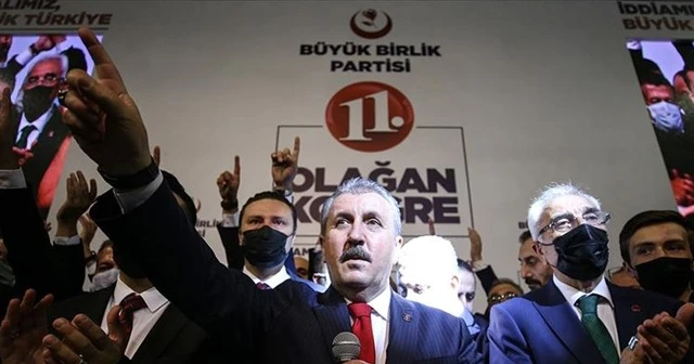 Destici, BBP Genel Başkanlığına yeniden seçildi