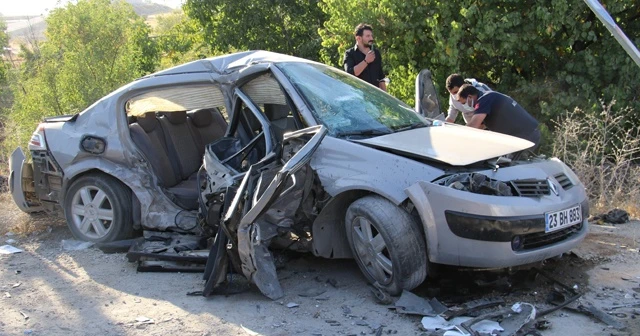 Elazığ’da feci kaza: 2 ölü